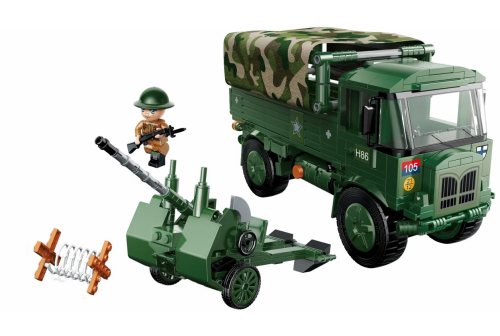 купить Конструктор Qman "Военная техника" (442 дет.)