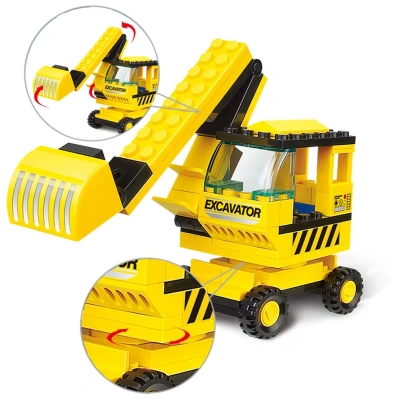 купить Конструктор Экскаватор, Sluban серия Город, M38-B0176