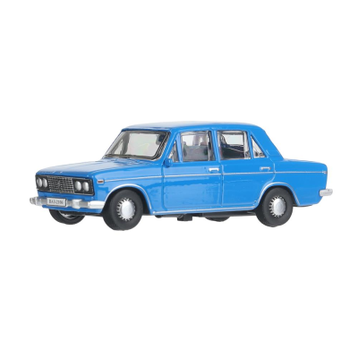 купить Машинка металлическая инерционная Технопарк LADA 2106 длина 10,5 см, синяя