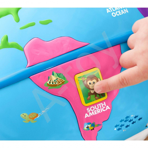 купить Обучающий глобус, Fisher Price (со звуком)