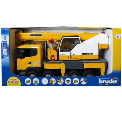 купить Автокран Bruder Scania 03-570