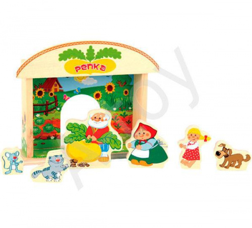 купить Игра-сказка "Репка" (дерево)