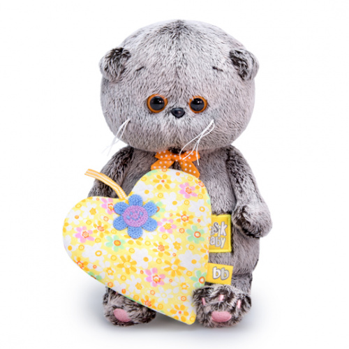 купить Budi Basa Басик Baby с желтым сердечком 20 см