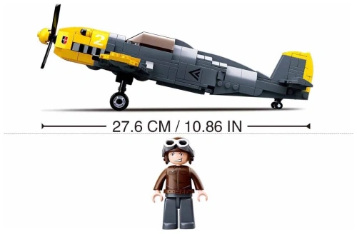 купить Конструктор Sluban Военный самолет 289 дет.