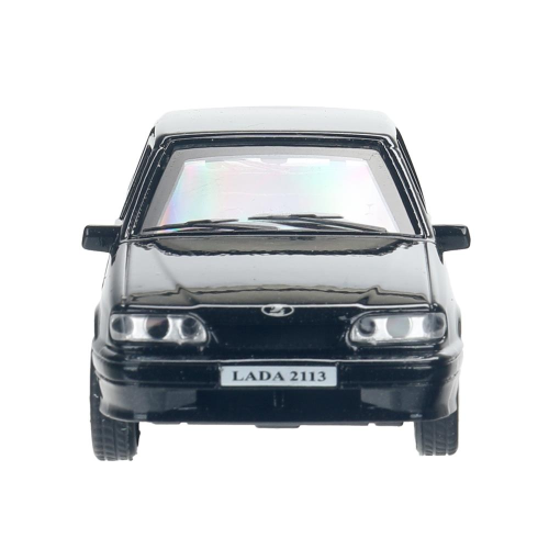 купить Машинка металлическая инерционная Технопарк ВАЗ-2113 12 см, черная