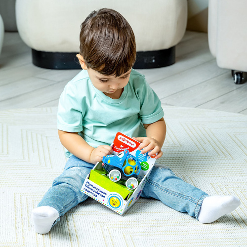 купить Азбукварик, Музыкальная Полицейская машинка (Люленьки) (2966), 4630027292353