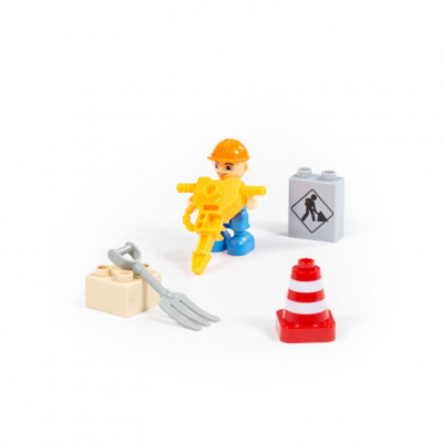 купить Конструктор "Макси" - "Строительная фирма" (36 элементов), 77622-PL