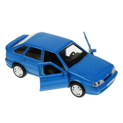 купить Машинка металлическая инерционная Технопарк LADA 2114 Самара, 12см, черная