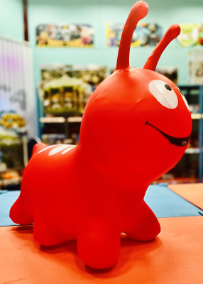 купить Симбат, Игрушка-прыгун Гусеница (красный), A30421-009-красн