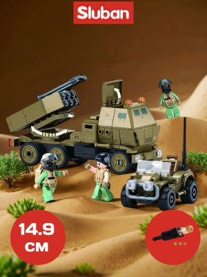 купить Конструктор Sluban "Военная миссия" (579 дет.) M38-B1259