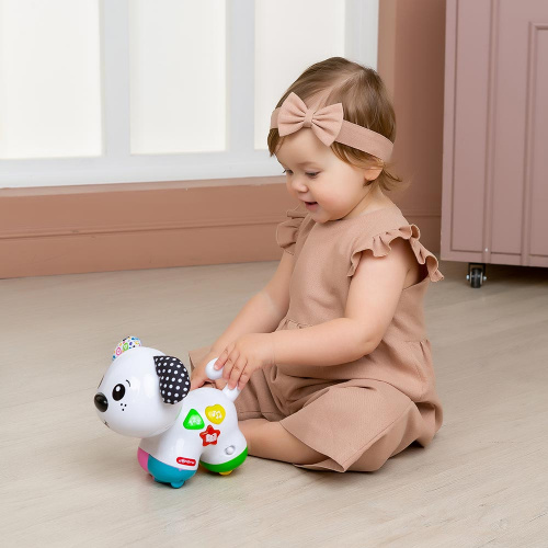 купить Азбукварик Музыкальная игрушка Интерактивная собачка, 2835