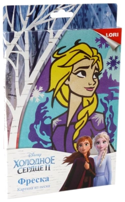 купить Фреска LORI, Картина из песка. Disney. Холодное сердце-2 "Эльза"
