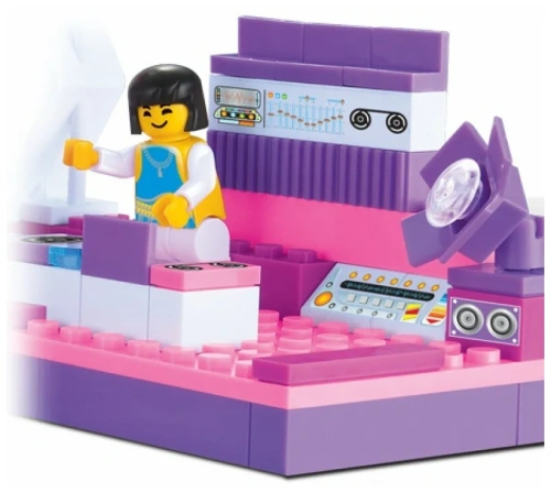 купить Sluban, Конструктор - Розовая мечта Сцена с фигурками 176 дет. , M38-B0252