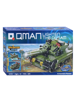 купить Конструктор Qman "Танковый бой" (329 эл.)
