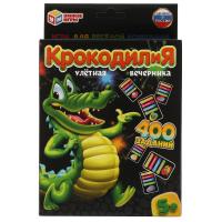 Умные игры, Карточная игра - КрокодилиЯ (Улётная вечеринка) 80 карточек, 4680107931702
